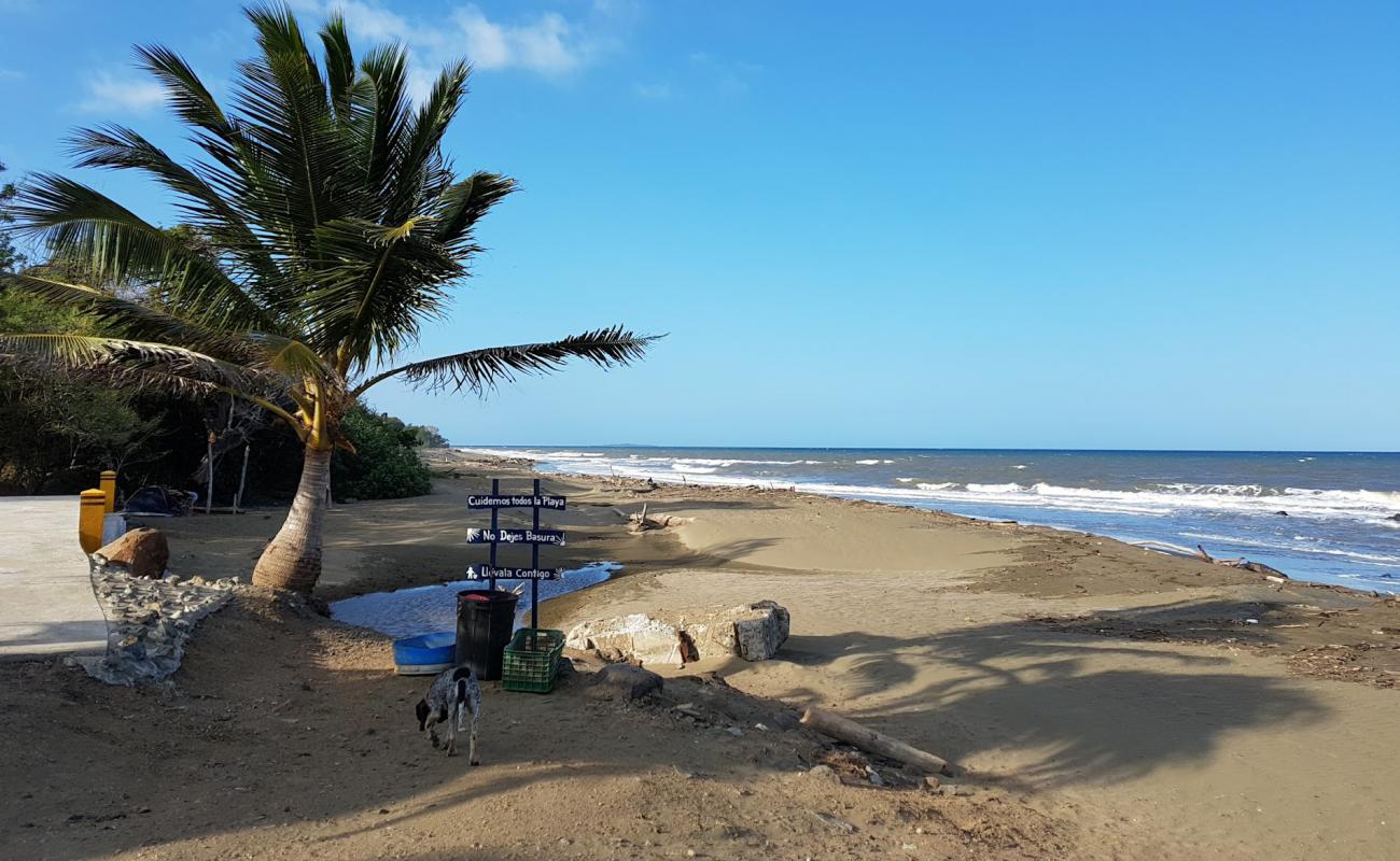 Photo de Bull Beach avec sable brun de surface