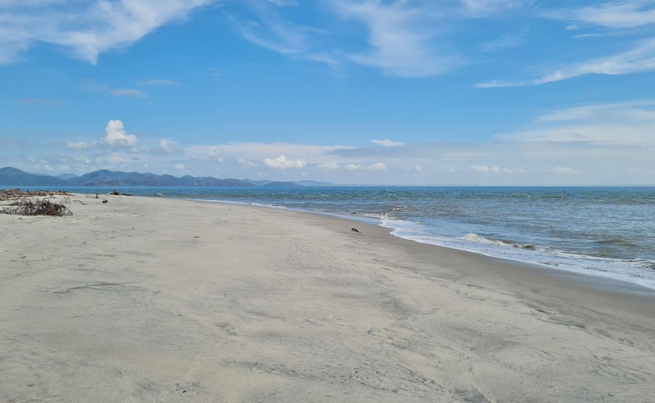 Photo de Punta Chame avec sable gris de surface