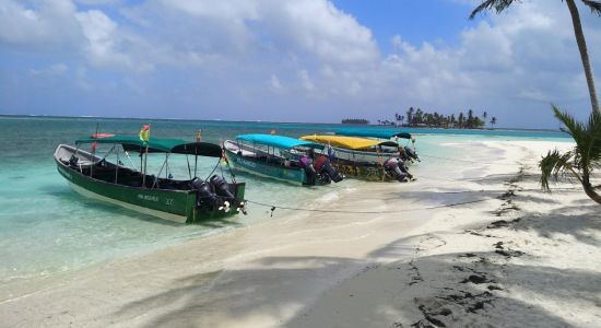 Plage de Needle Island