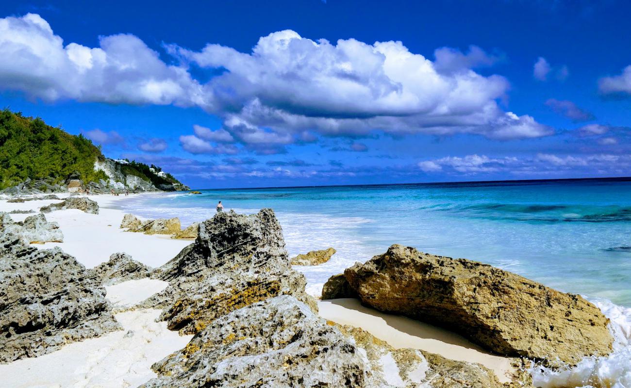 Photo de Marley Beach avec sable fin et lumineux de surface