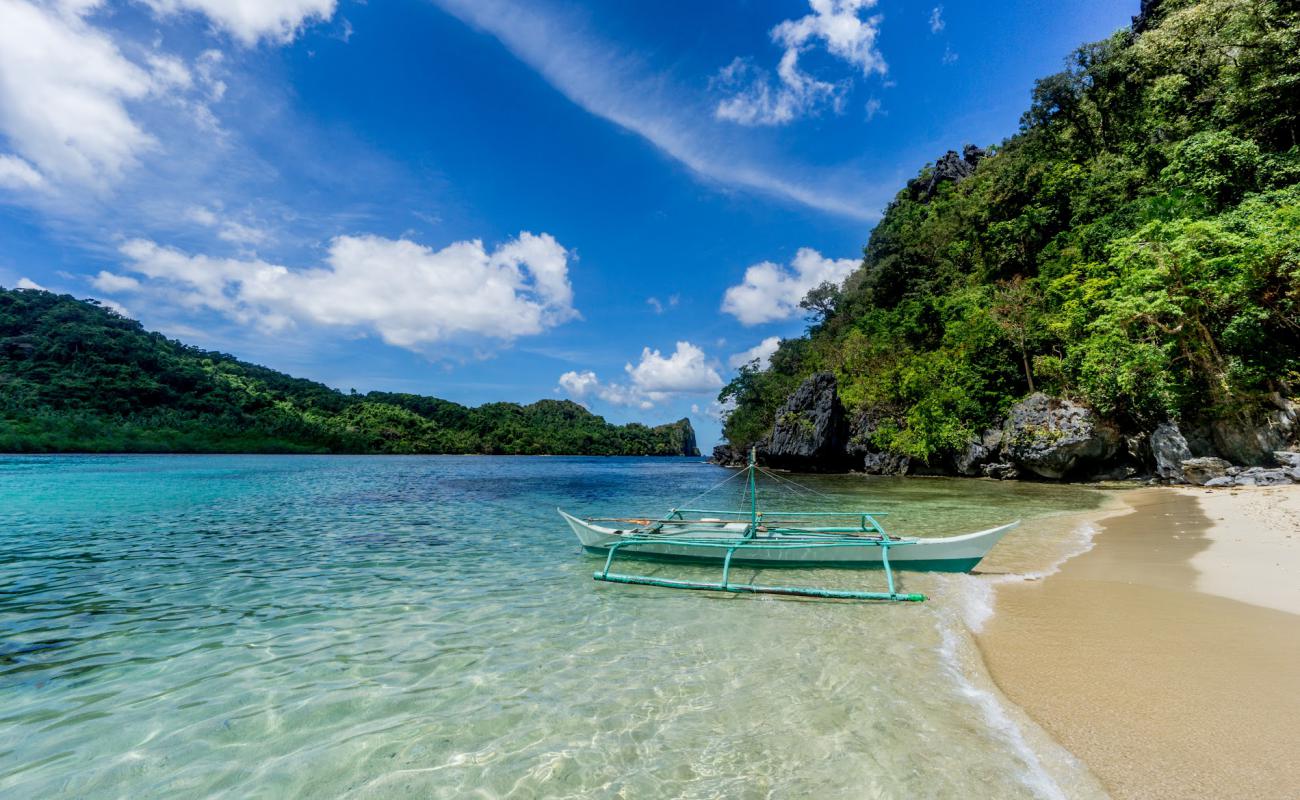 Photo de Bakal Island avec sable beige de surface