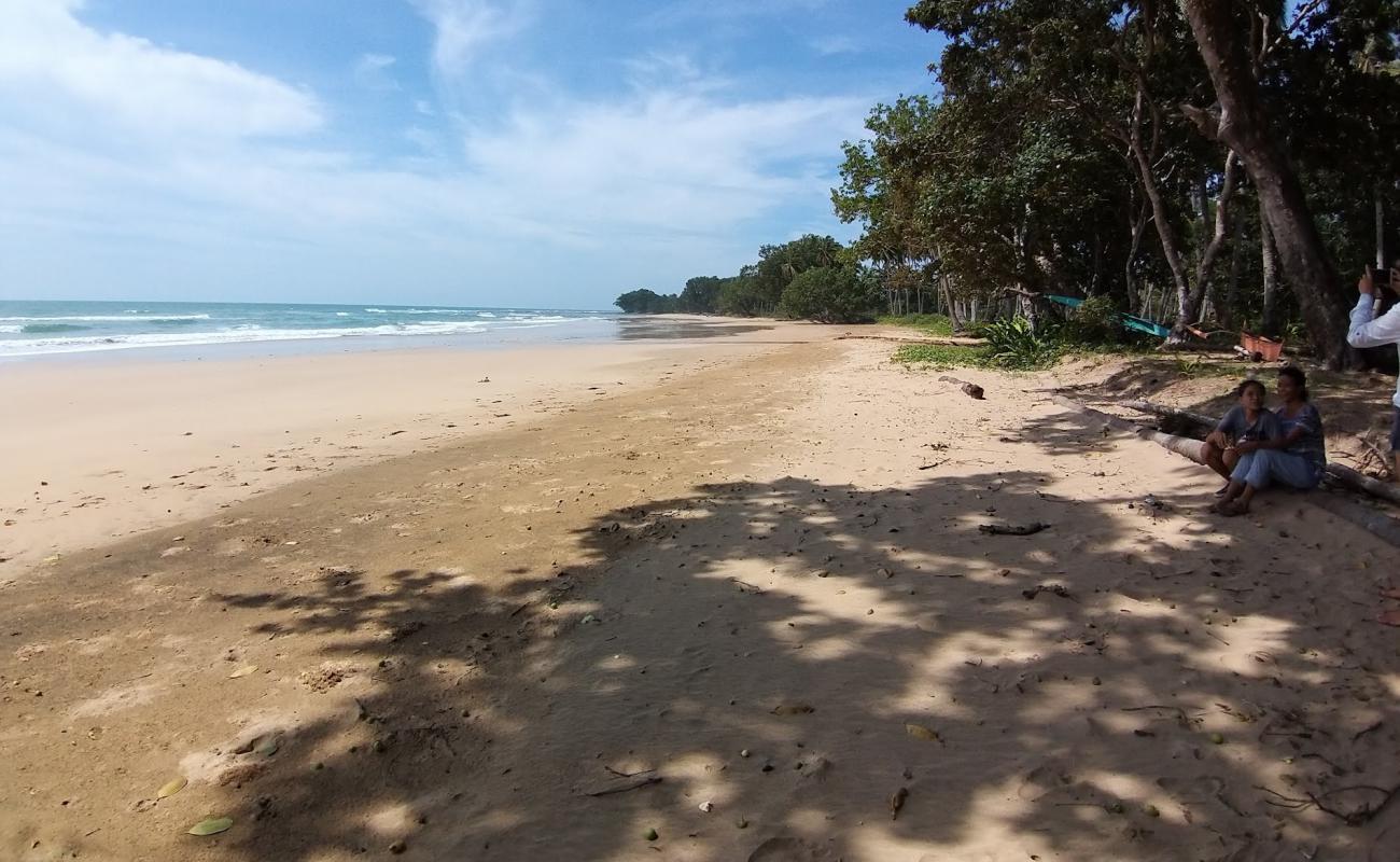 Photo de Napsan Beach avec sable beige de surface