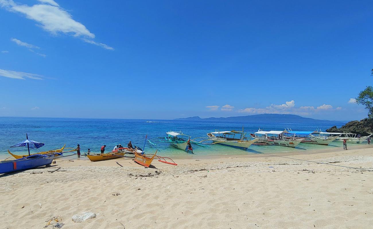 Photo de Haligi Beach avec sable beige de surface