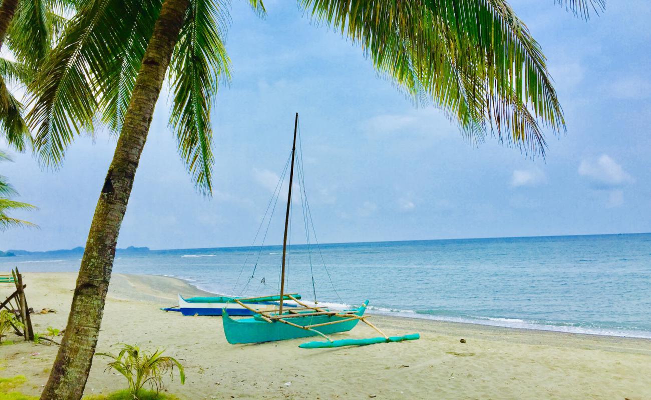 Photo de Ramon Sunset Beach avec sable gris de surface