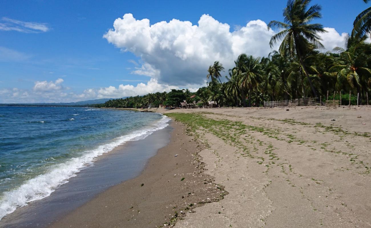 Photo de Panaon Beach avec sable gris de surface