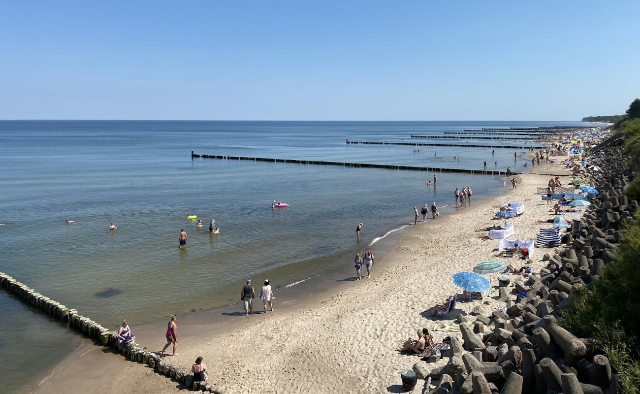 Photo de Ustorenie Beach - endroit populaire parmi les connaisseurs de la détente