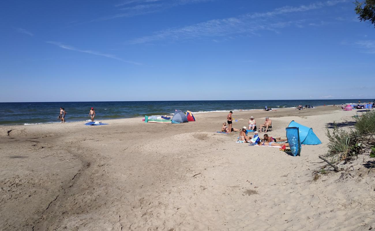 Photo de Gaski Beach avec sable lumineux de surface