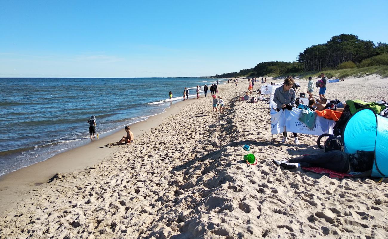 Photo de Naturystyczna Beach II avec sable lumineux de surface