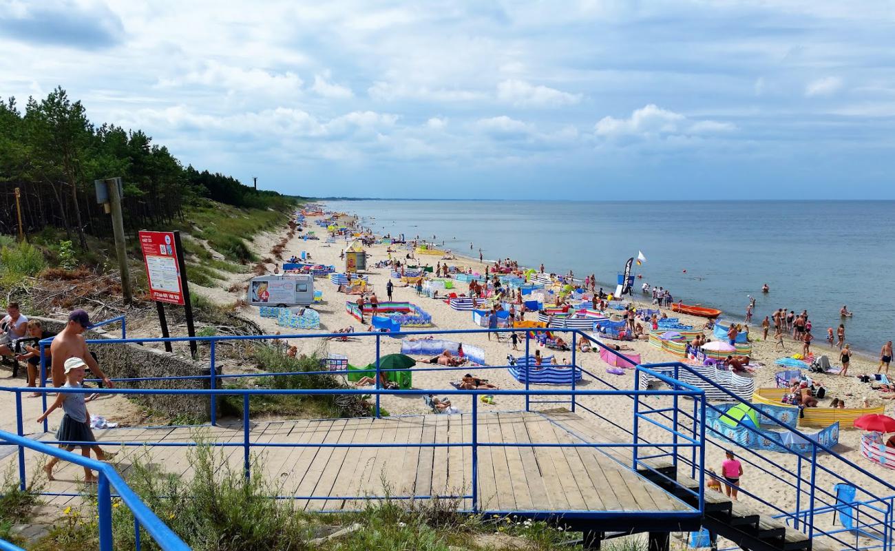 Photo de Lazy Beach II avec sable lumineux de surface