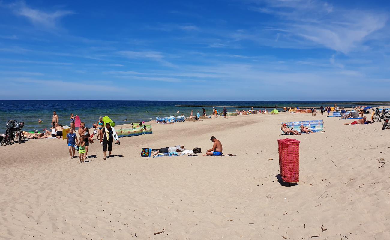 Photo de Amber Harbor beach avec sable lumineux de surface