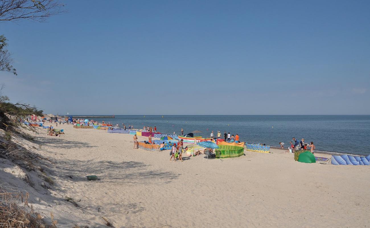 Photo de Rowy Beach II avec sable lumineux de surface