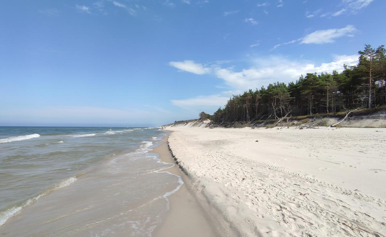 Photo de Cholpin Beach avec sable lumineux de surface