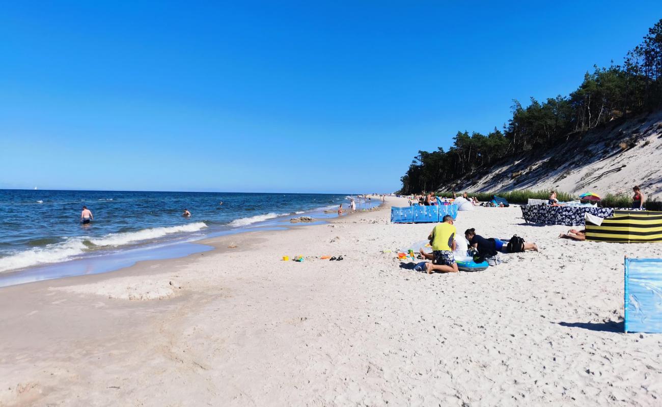 Photo de Karvenskiye pyatna avec sable fin et lumineux de surface