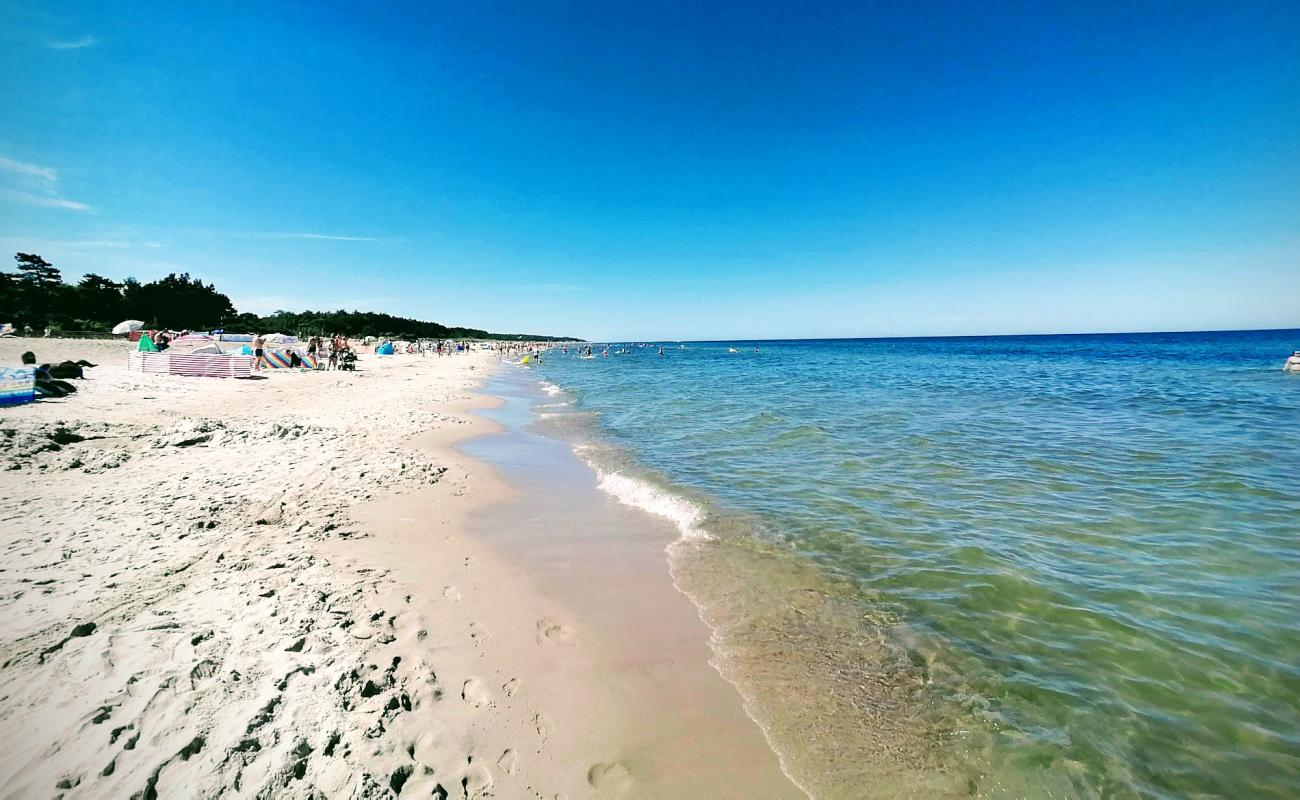 Photo de Plaża Karwia wejście 41 avec sable beige de surface