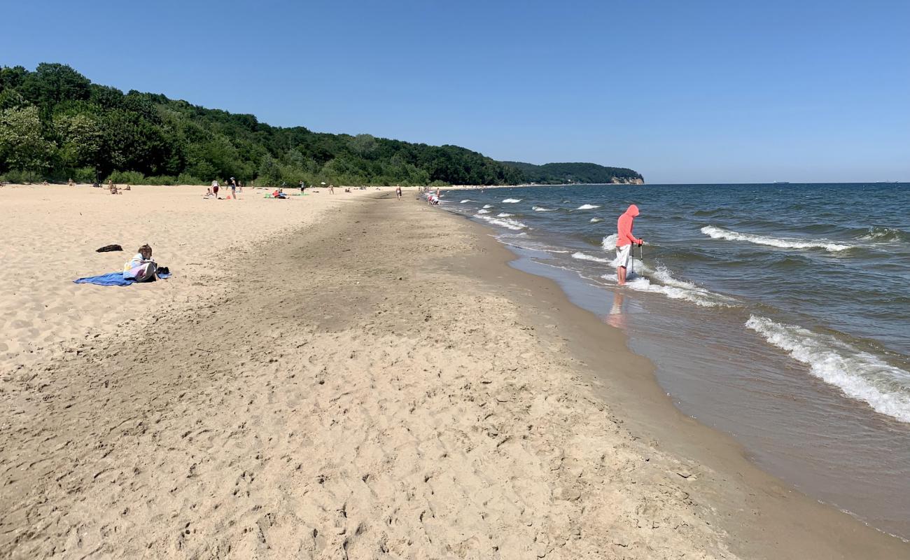 Photo de Sopot Kamienny Potok avec sable fin et lumineux de surface