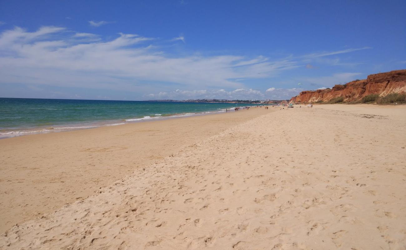 Photo de Plage des Tomates avec sable fin brun de surface