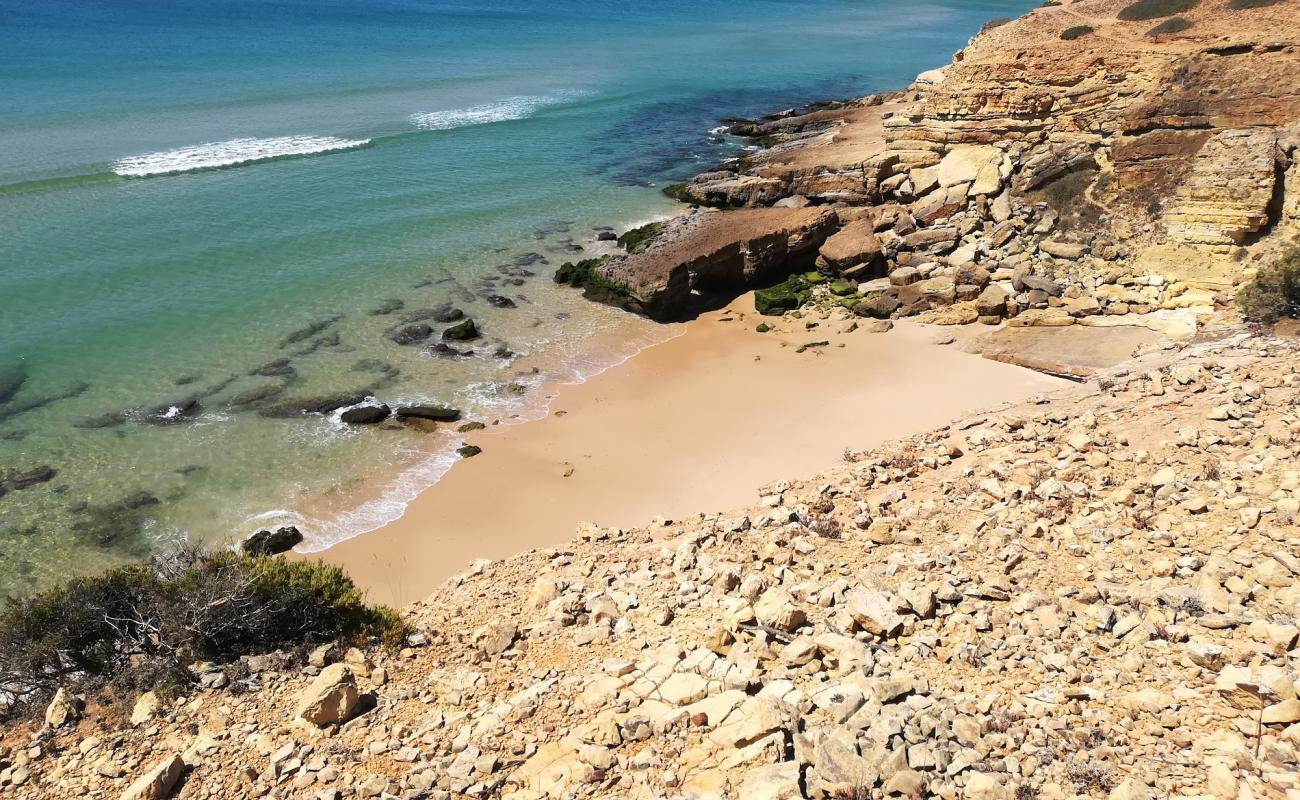 Photo de Praia Santa avec sable fin et lumineux de surface