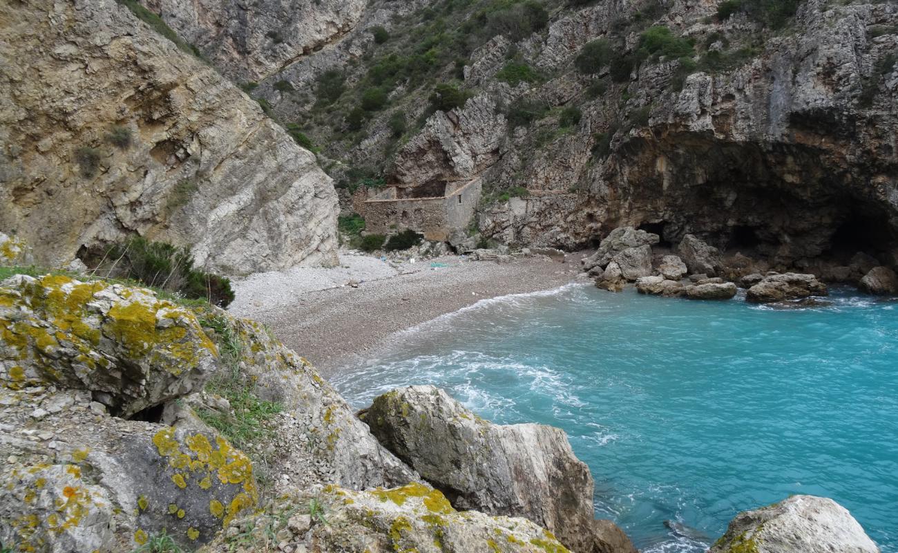 Photo de Baleeira Beach avec caillou gris de surface