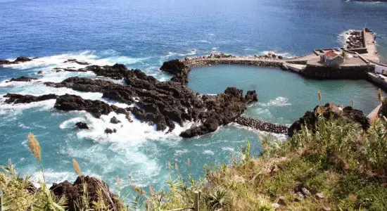 Natural public swimming pool