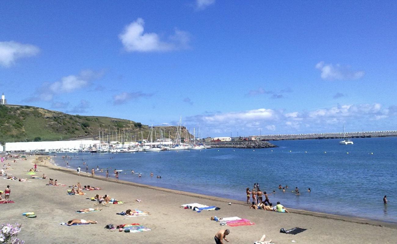 Photo de Praia Grande avec sable gris de surface