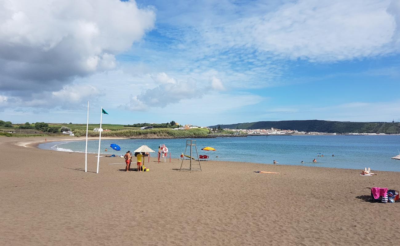 Photo de Praia da Riviera avec sable gris de surface