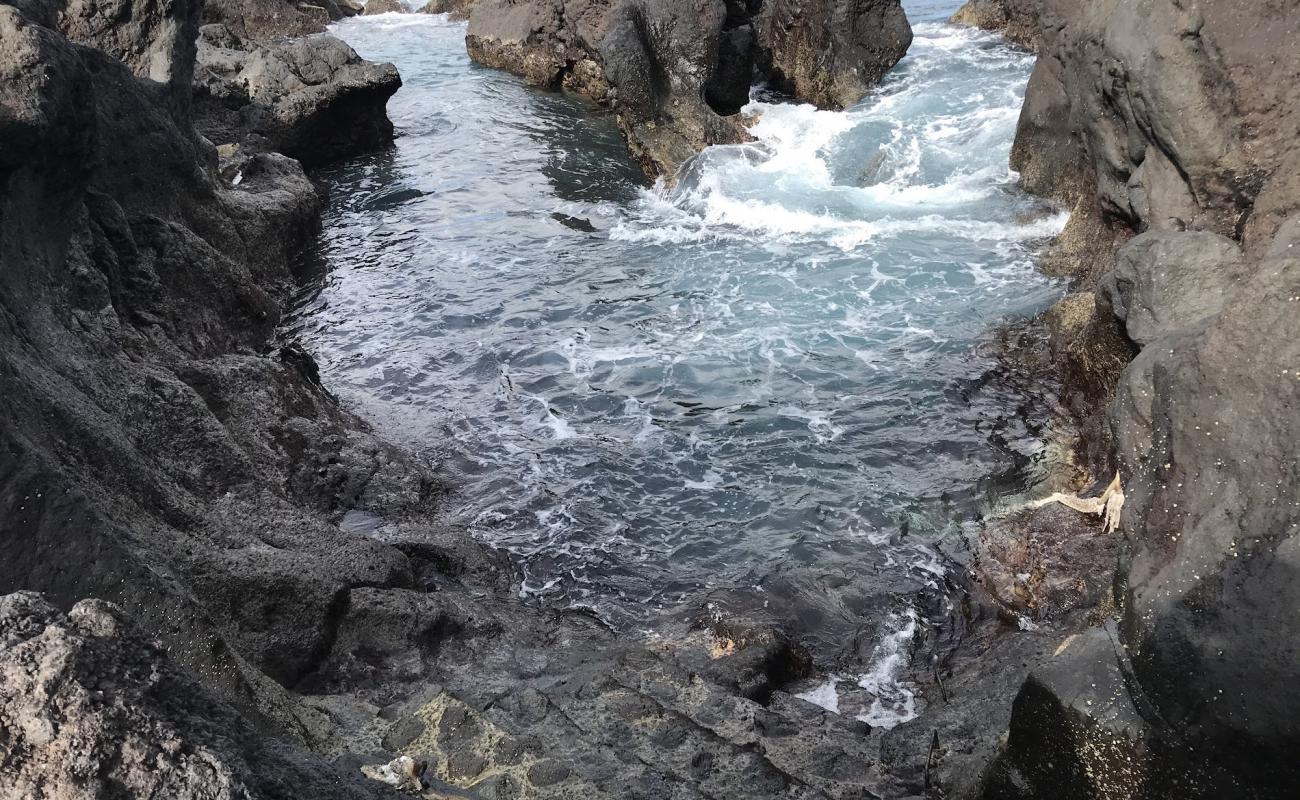 Photo de Zona Balnear do Porto do Lagido avec surface béton pavée de surface