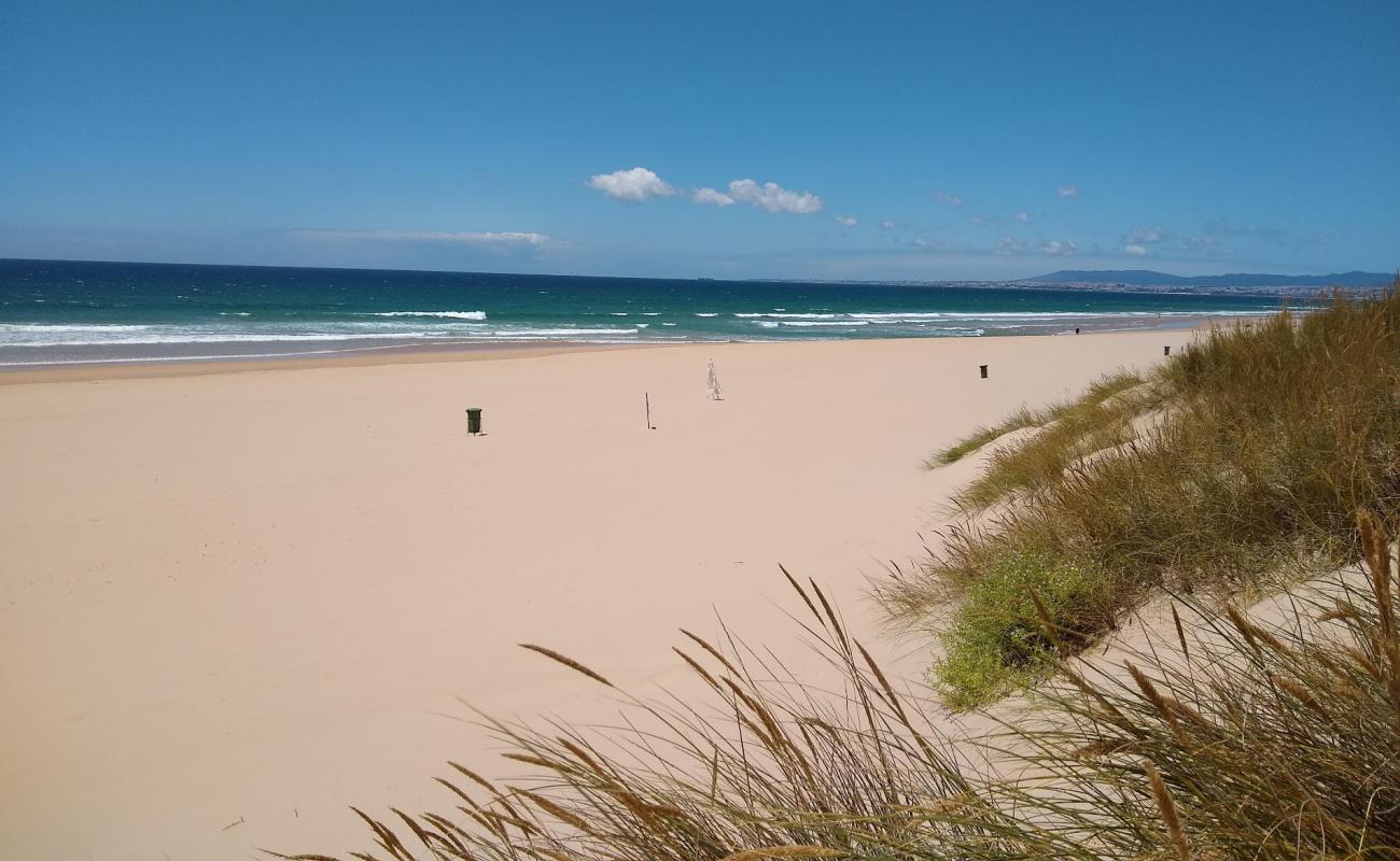 Photo de Praia Riviera avec sable beige fin de surface