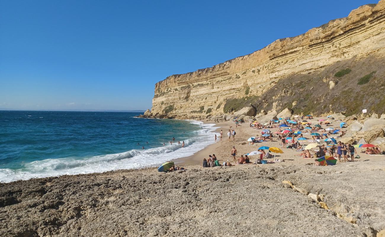 Photo de Praia da Foz avec sable beige de surface