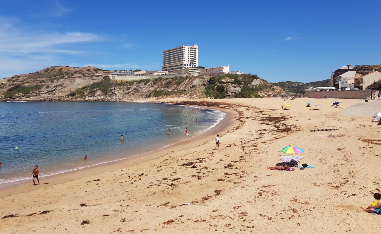 Photo de Praia de Porto Novo avec sable lumineux de surface