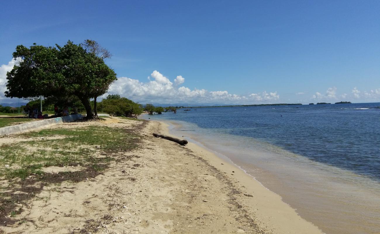 Photo de Playa de la Guancha avec sable clair avec caillou de surface