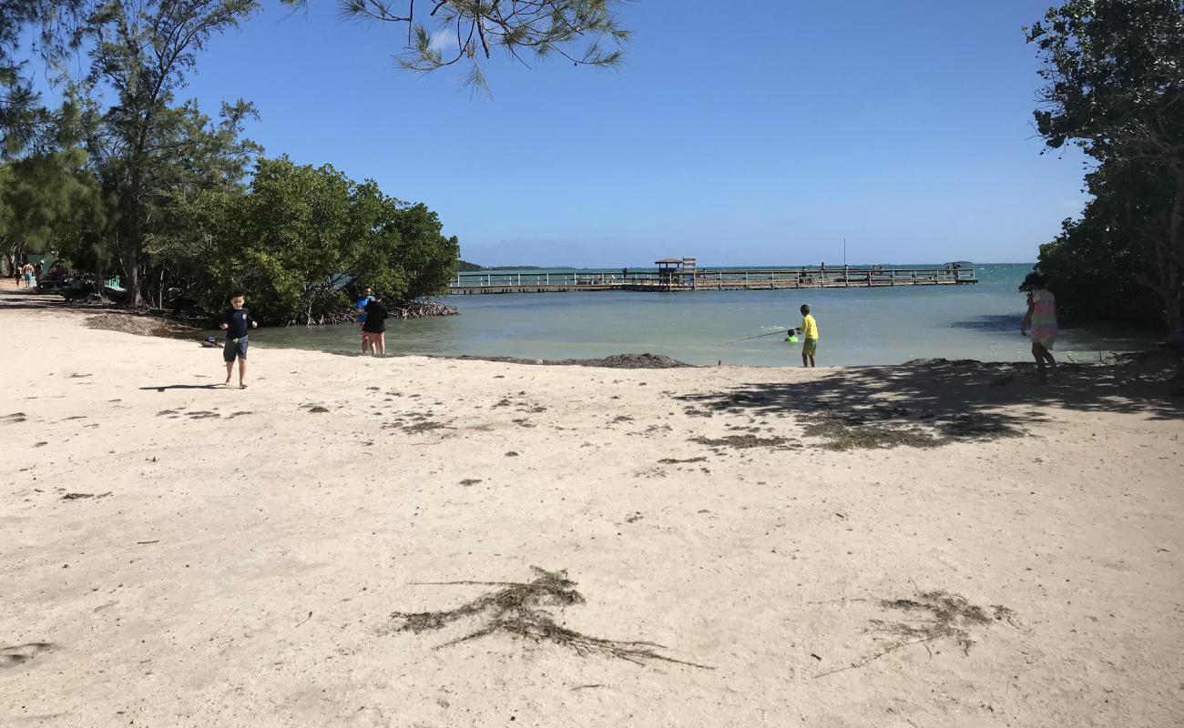 Photo de Playita Rosada avec sable lumineux de surface