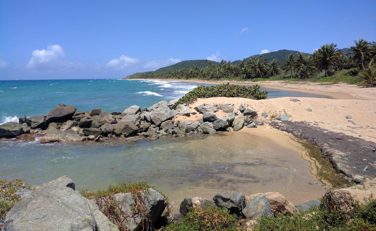 Photo de Playa Grande avec sable lumineux de surface