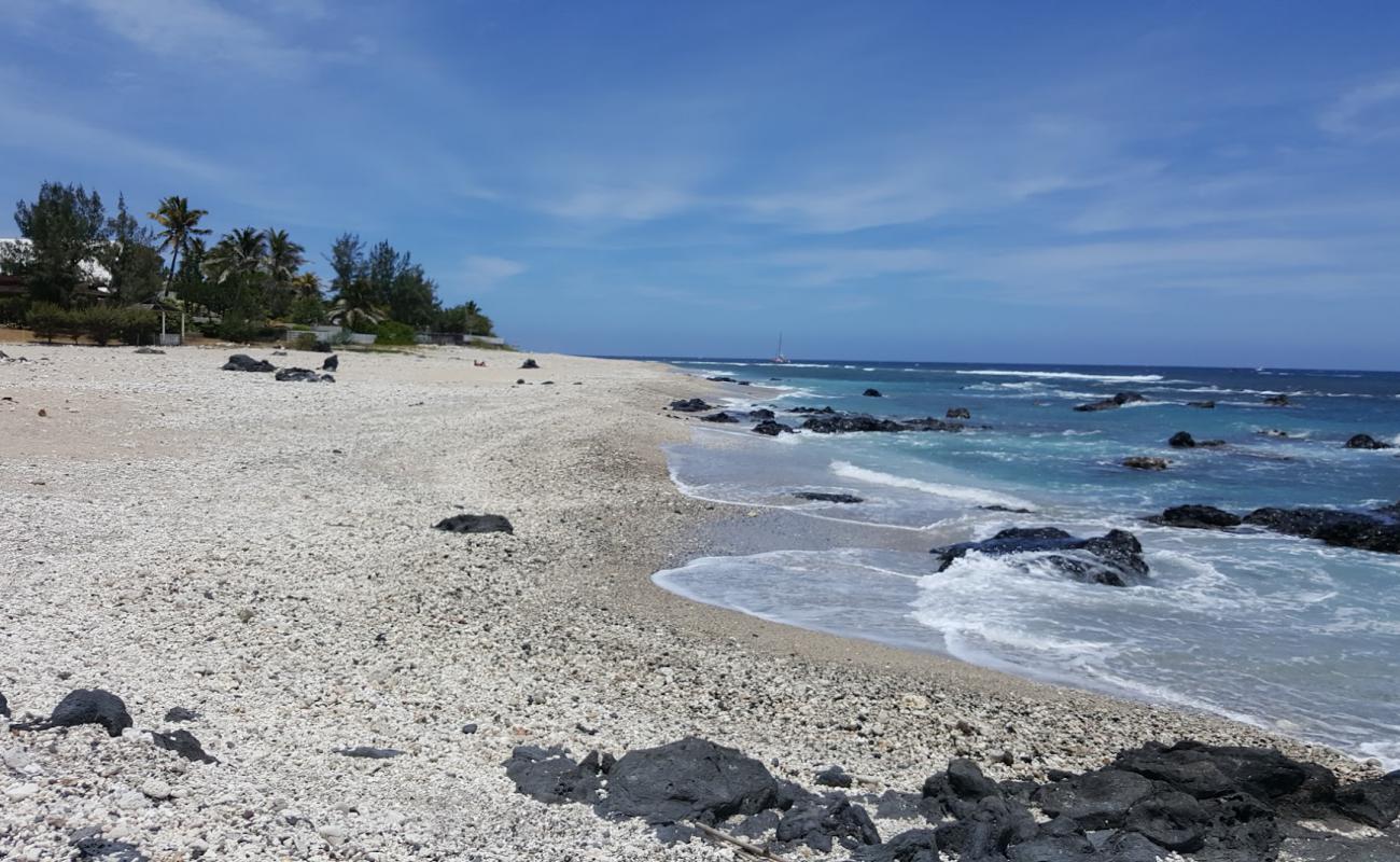 Photo de Pointe des Aigrettes beach avec sable beige & galets de surface