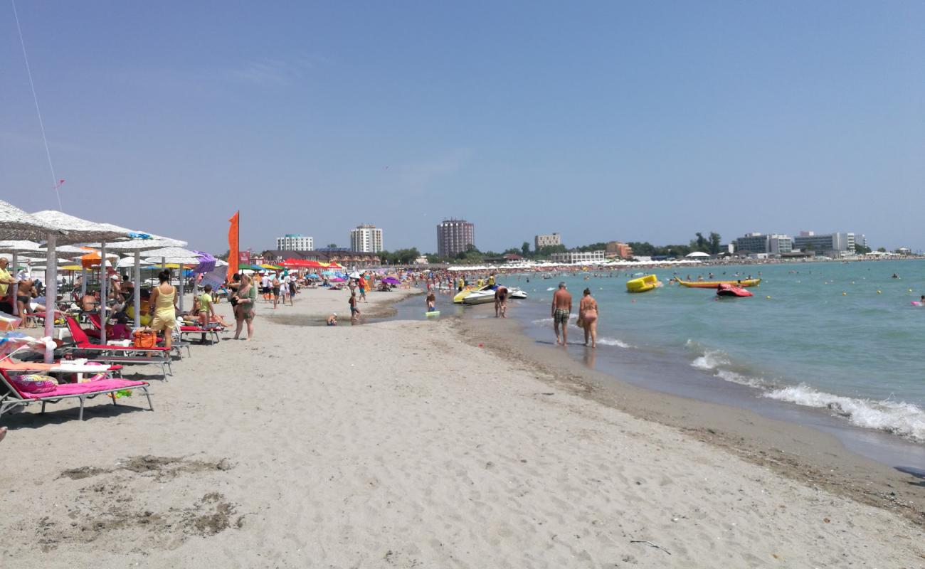 Photo de Plage de Venus II avec sable gris de surface