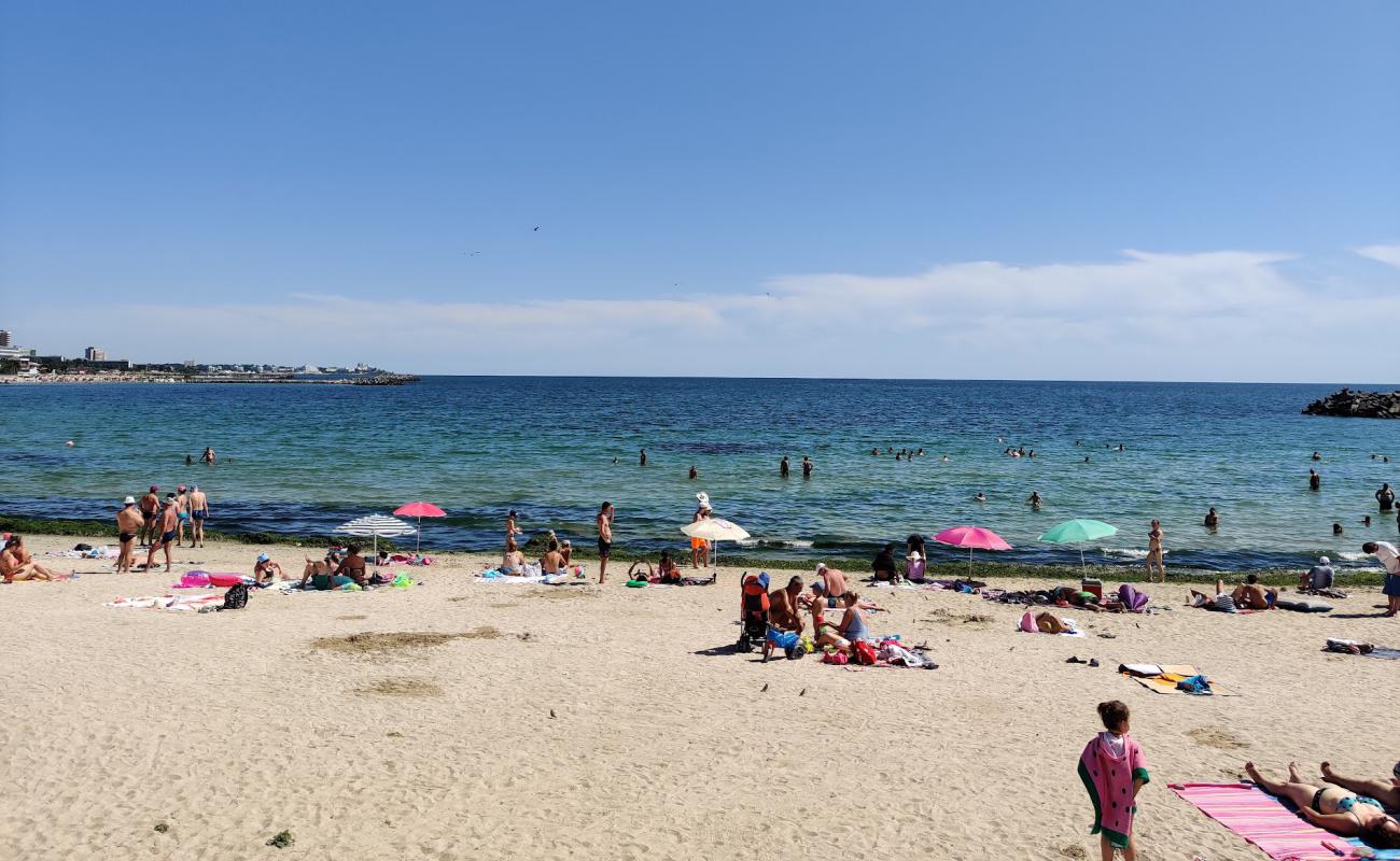 Photo de Plyazh Mangalia avec sable lumineux de surface