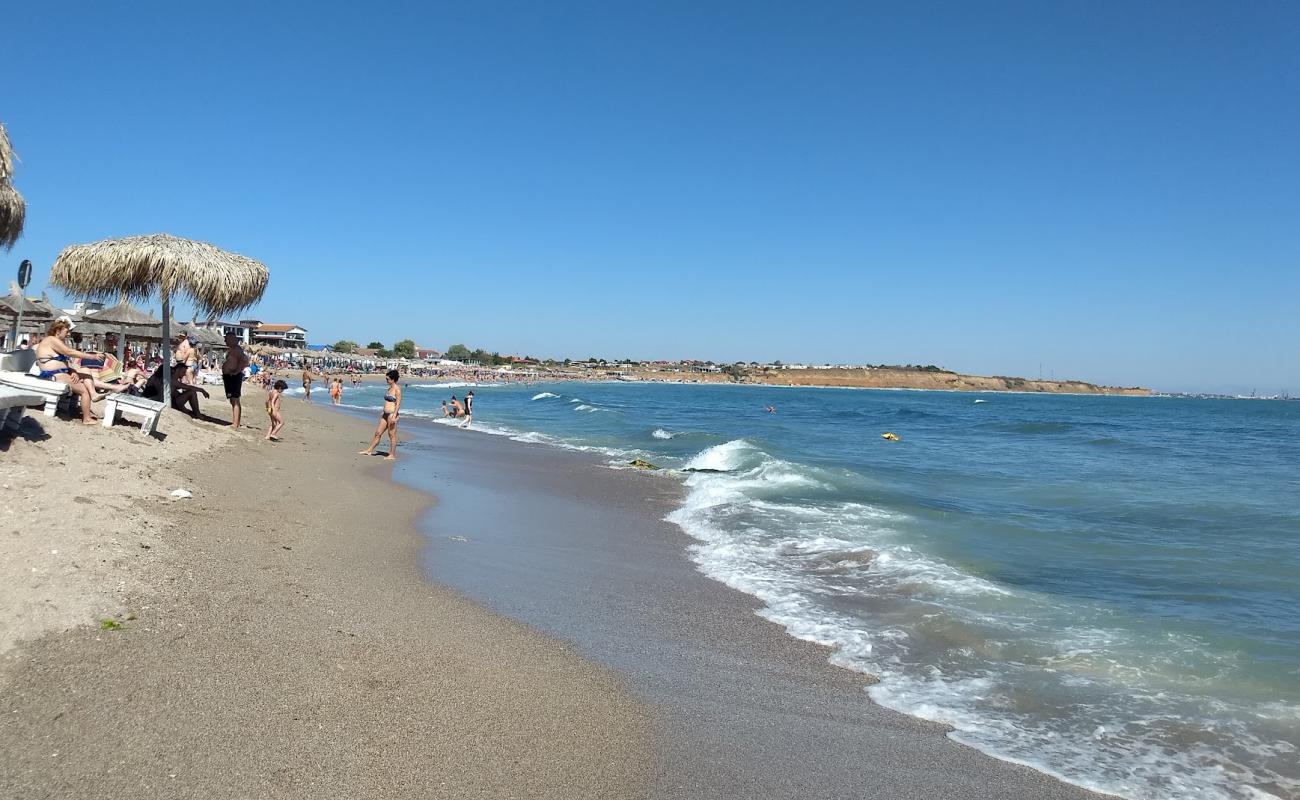 Photo de Vama Veche beach avec sable lumineux de surface