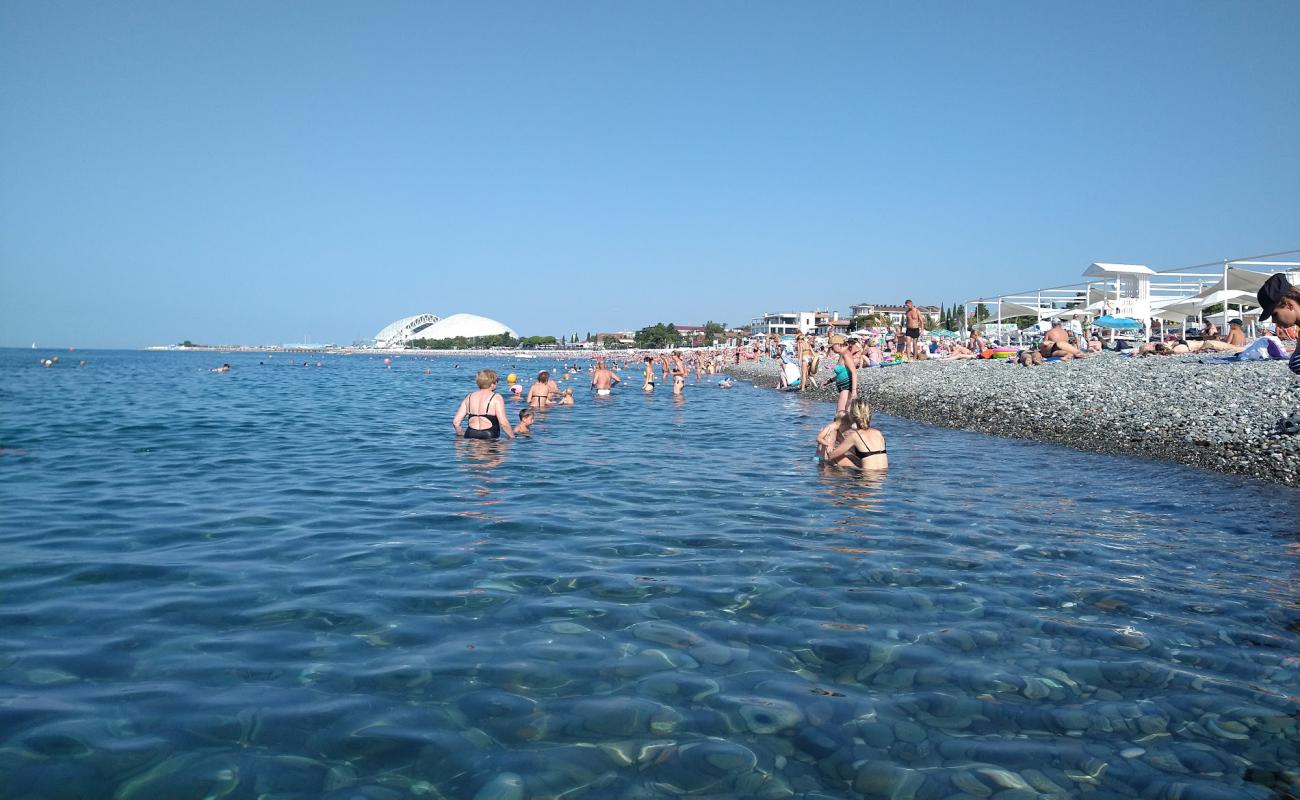 Photo de Imereti beach avec caillou gris de surface