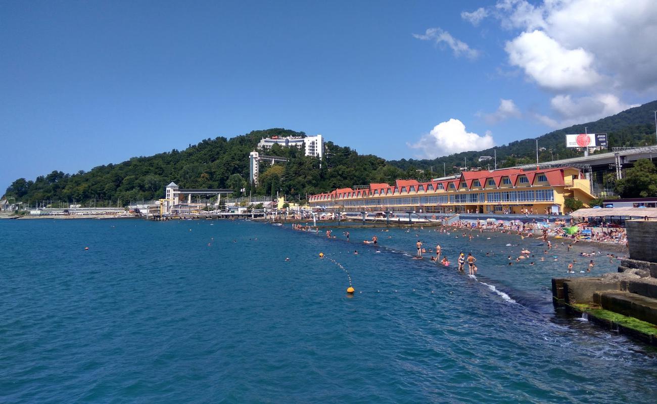 Photo de Osvod beach avec caillou gris de surface