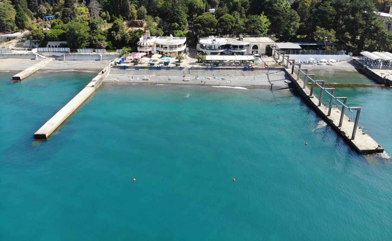 Photo de Zolotoy Kolos beach avec caillou gris de surface