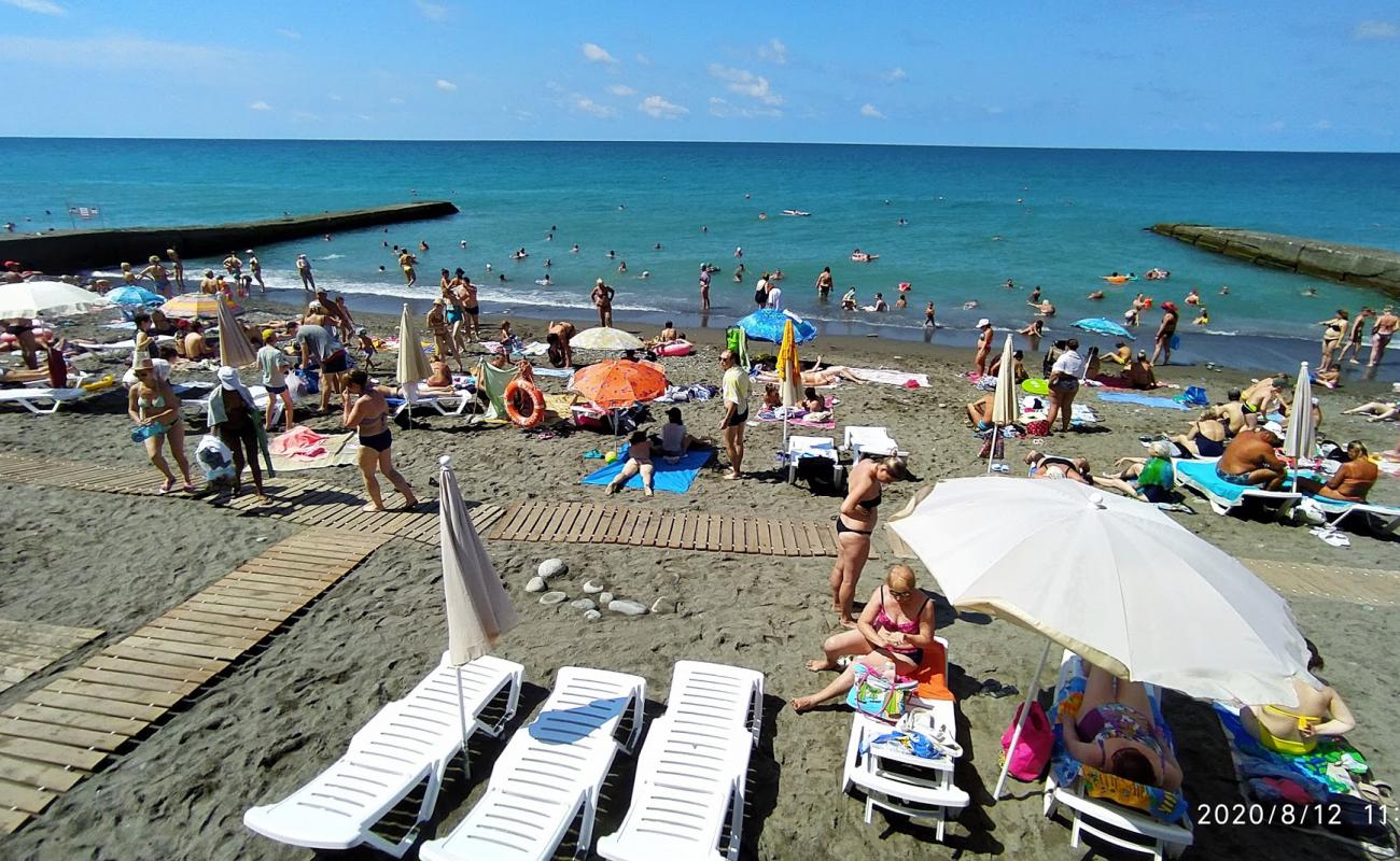 Photo de Albatros beach avec caillou gris de surface