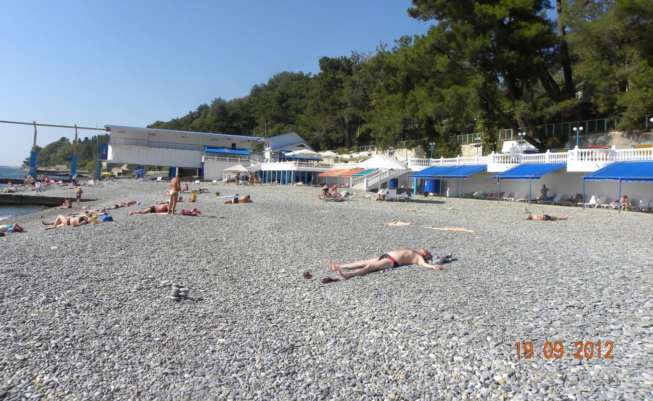 Photo de Belie nochi hotel beach avec caillou gris de surface