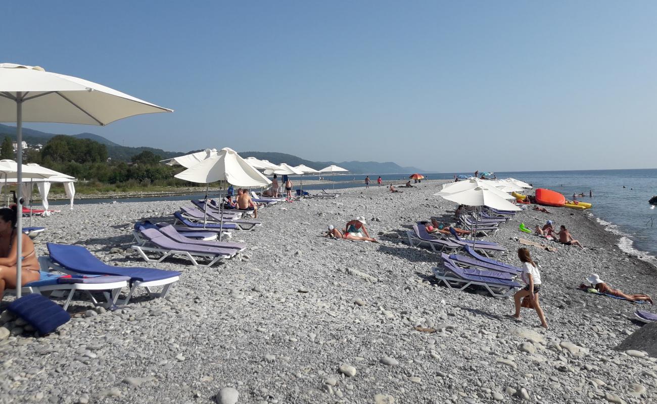 Photo de Bagration beach avec caillou gris de surface