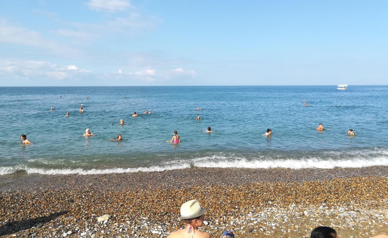 Photo de Flamingo beach avec caillou gris de surface