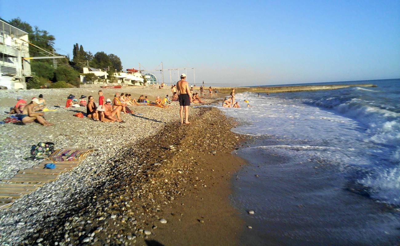 Photo de Smena beach avec caillou gris de surface