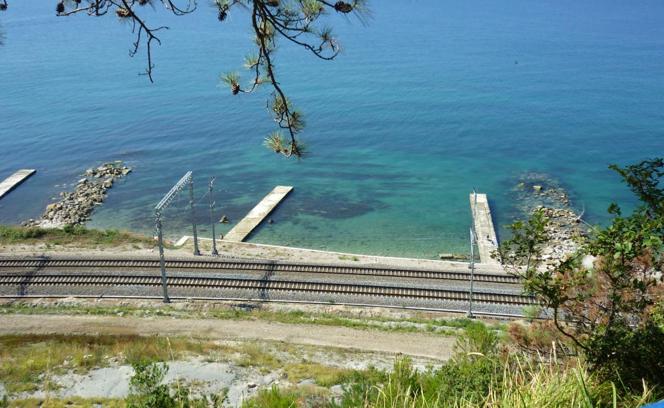 Photo de Magri beach avec caillou gris de surface