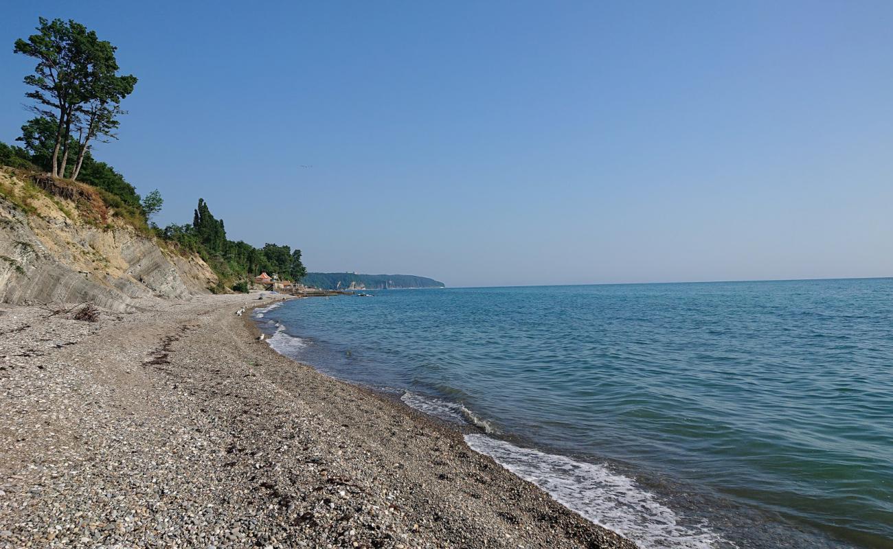 Photo de Morskoy Briz beach avec caillou gris de surface