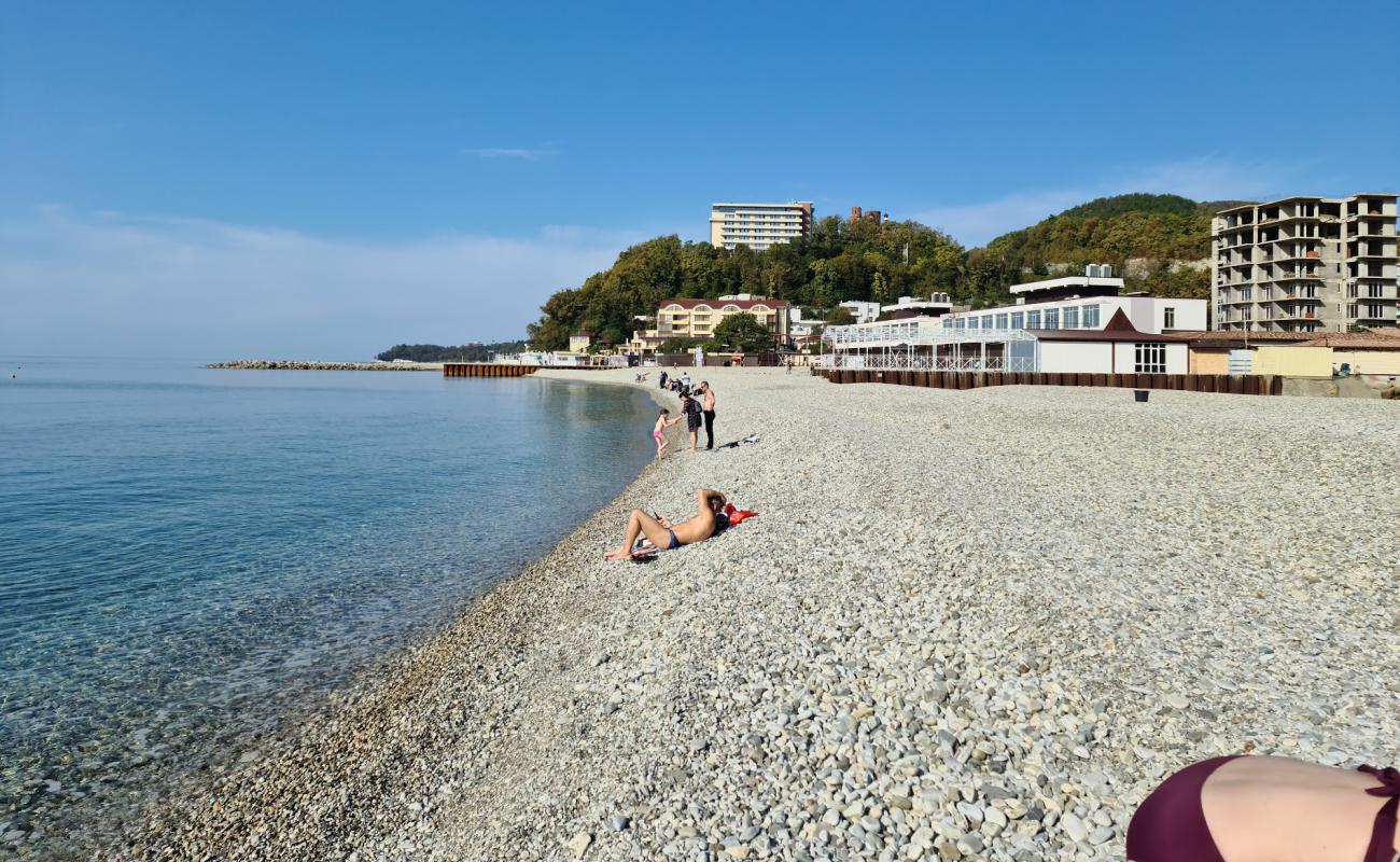 Photo de Nebug beach avec caillou gris de surface