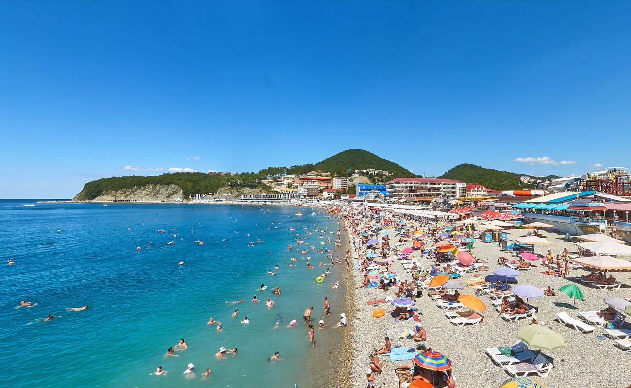 Photo de Olginka beach - endroit populaire parmi les connaisseurs de la détente