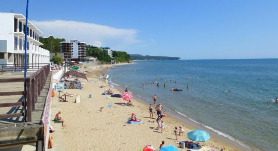 Golden sands beach