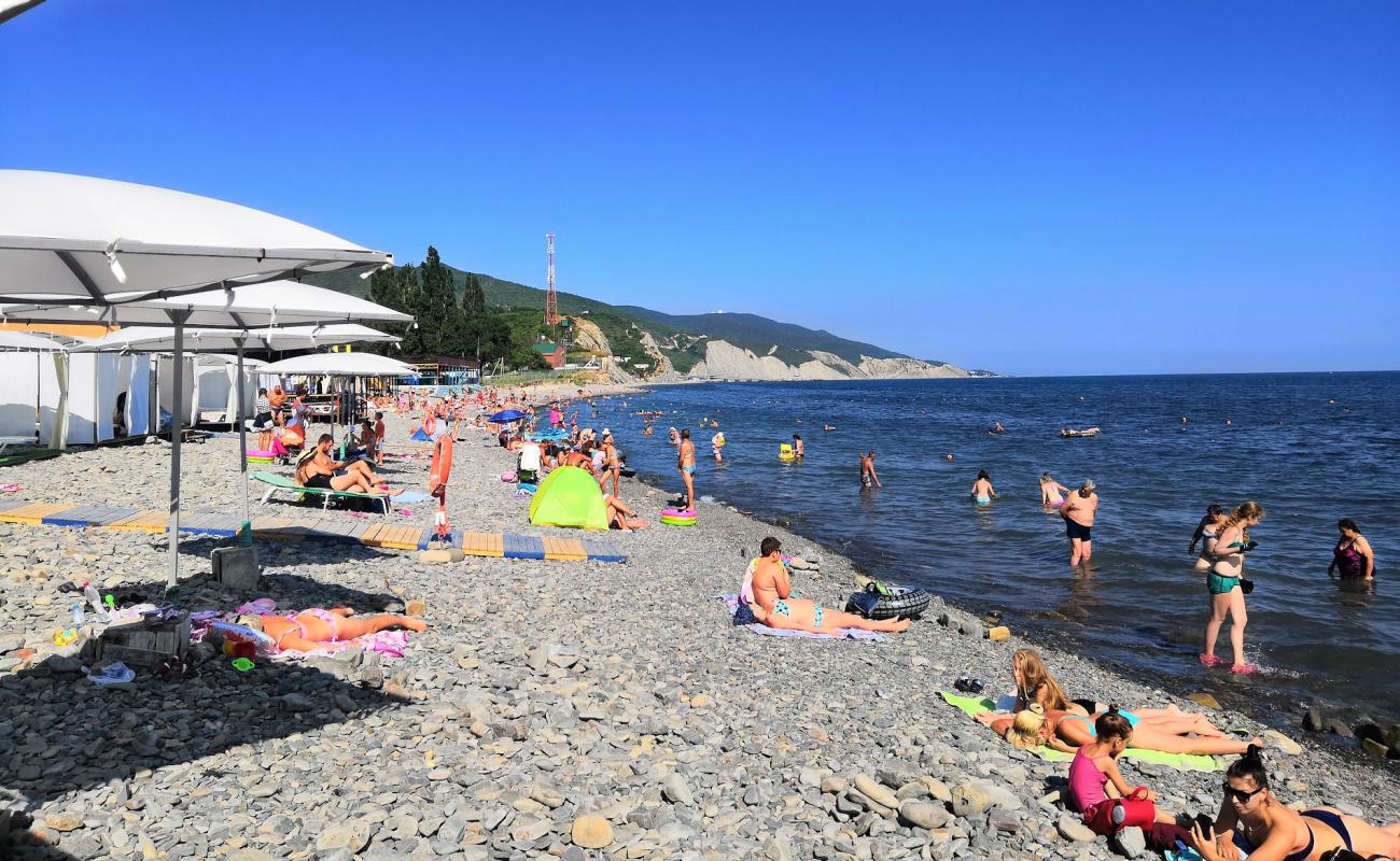 Photo de Uzhnaya Ozereevka avec caillou gris de surface